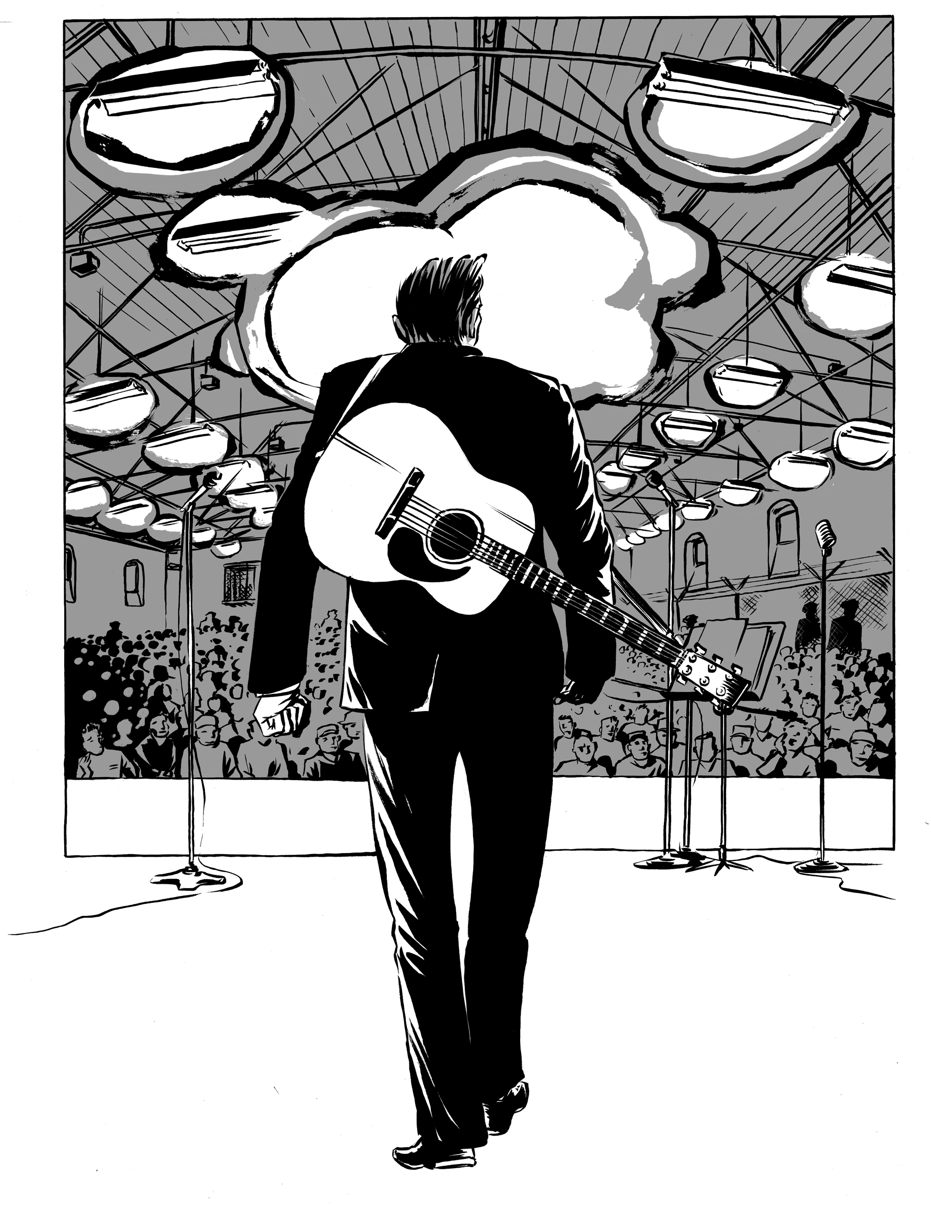 johnny cash i see a darkness graphic novel